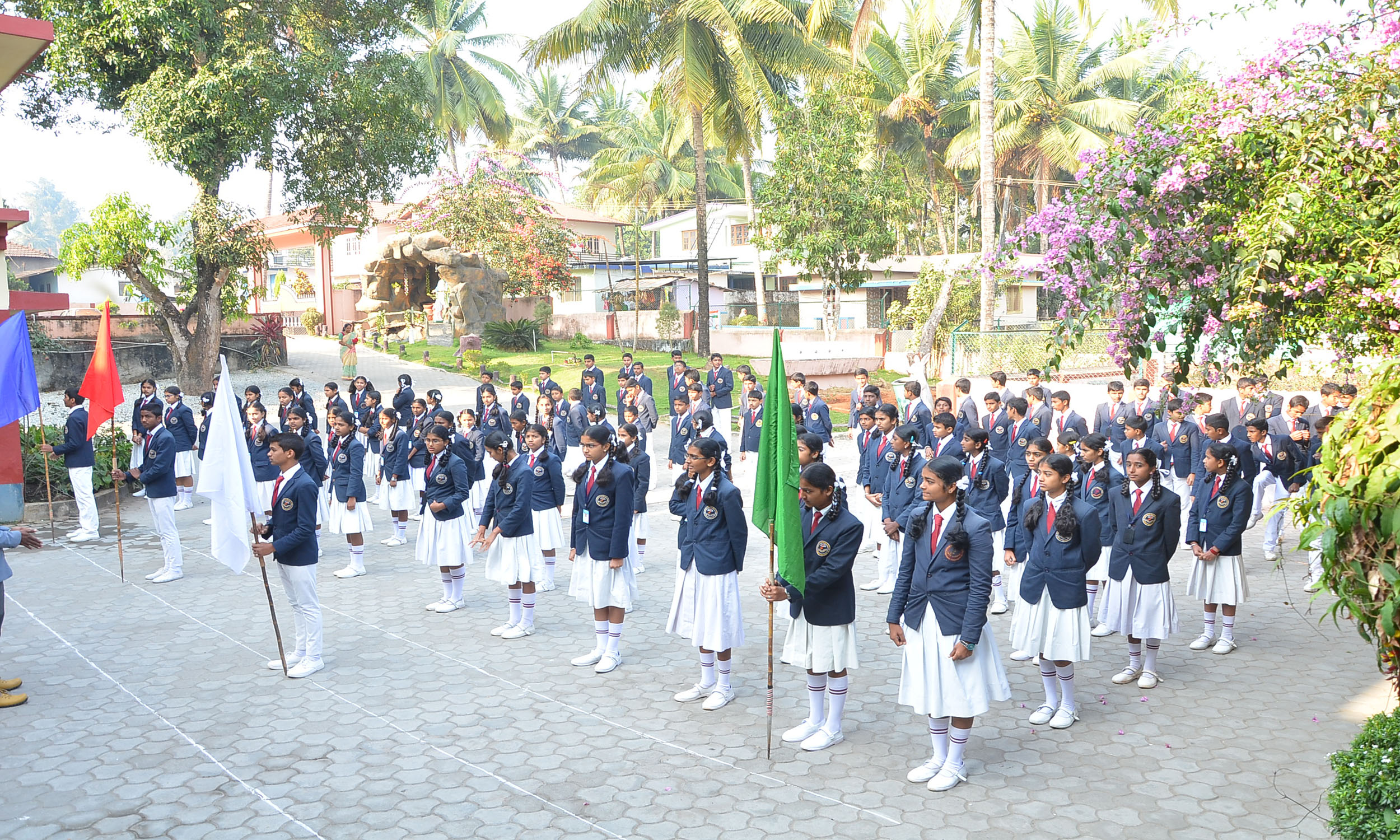 View of the Jyothir Vikas School campus